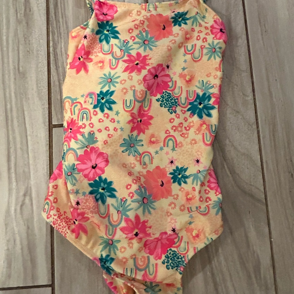 Cat & Jack Floral Swimsuit
